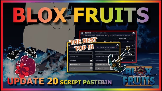 Ahmed Mode on X: [☀️☁️ UPDATE 17] NEW ROBLOX BLOX FRUITS HACK SCRIPT AUTO  FARM AUTO STATS FRUITS SNIPER PASTEBIN 2022 Video of the script:   Download the script here:  # roblox #