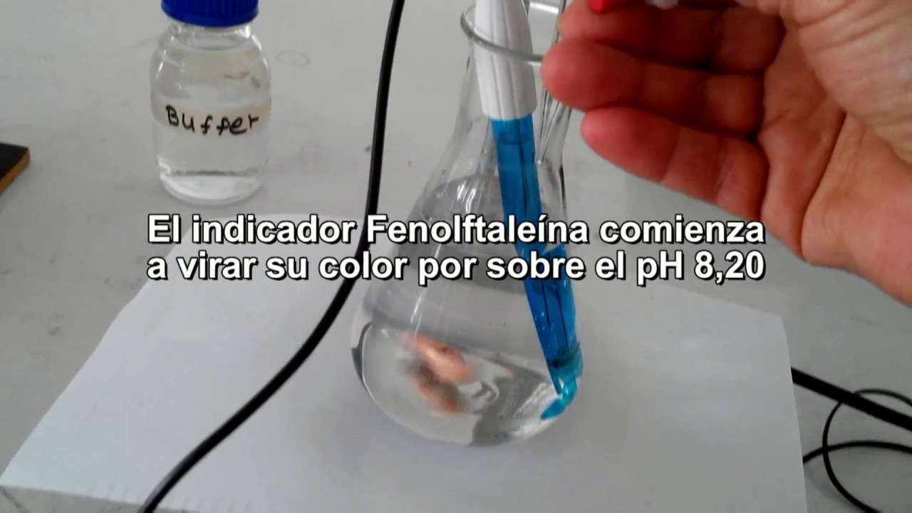Valoración ácido . base y Fenolftaleína YouTube Valoración ácido . base y Fenolftaleína YouTube
