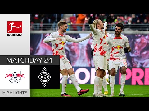 RB Leipzig Borussia Moenchengladbach Goals And Highlights