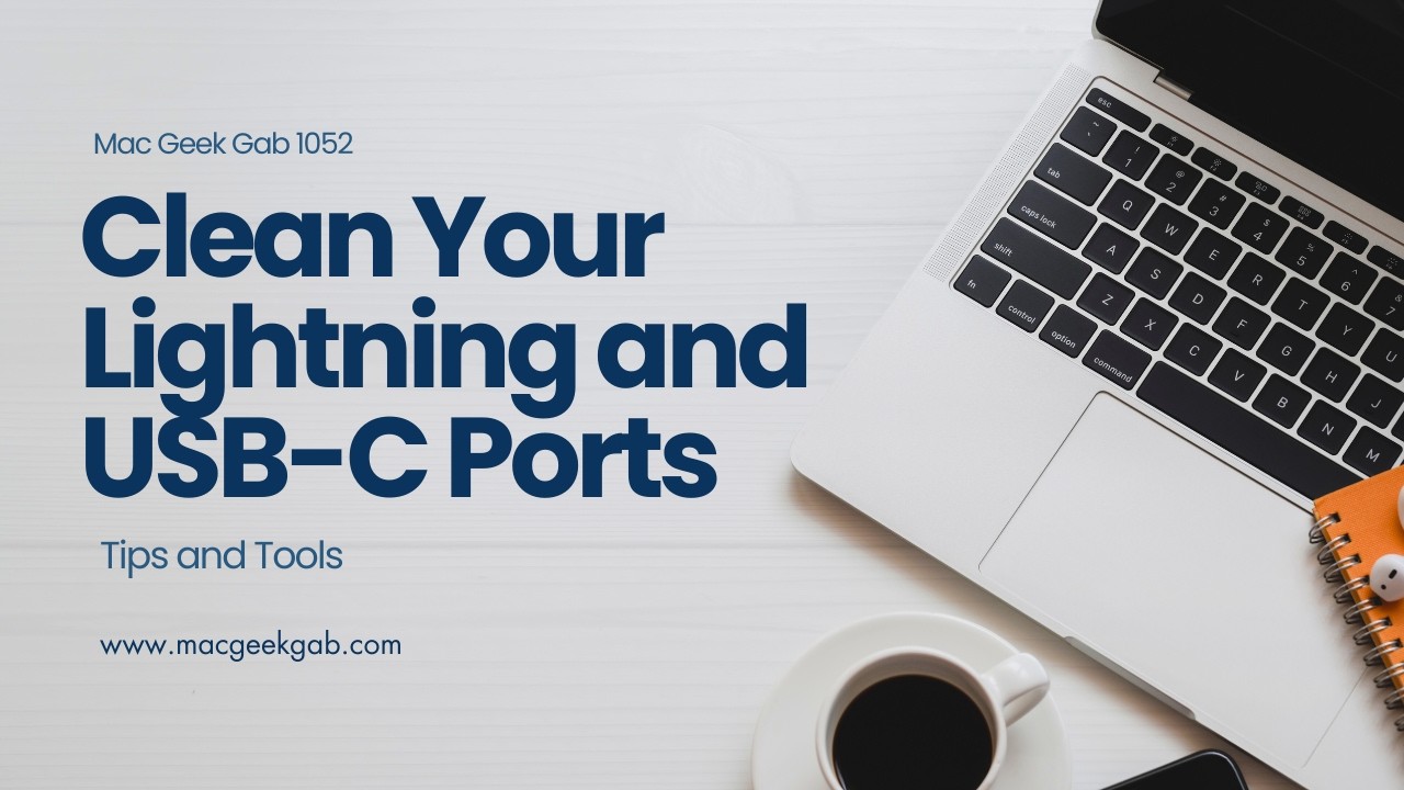 How to Clean Your Lightning and USB-C Ports: Tools and Tips - YouTube