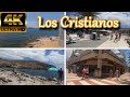 TENERIFE 4K | WALK - From Bus Station to Los Tarajales Beach [Los Crisitanos] 🌞 28ºC Summer 2021