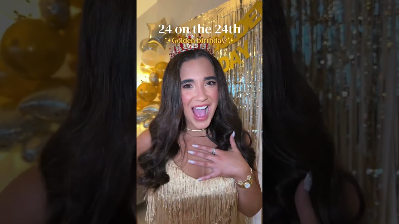Obejrzyj 24!!! Everything gold for my golden birthday!!!(even my song Struck Gold🤩✨) w YouTube Obejrzyj 24!!! Everything gold for my golden birthday!!!(even my song Struck Gold🤩✨) w YouTube