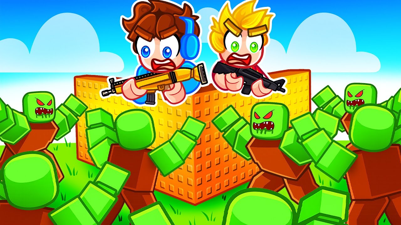 Zombie APOKALYPSA vs Opevněný BUNKR v Robloxu!