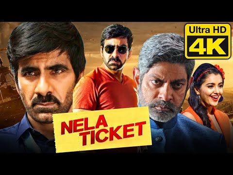 RAVI TEJA (4K) Hindi Dubbed Full Movie | Nela Ticket - नीला टिकट | Malvika Sharma, Jagapathi Babu