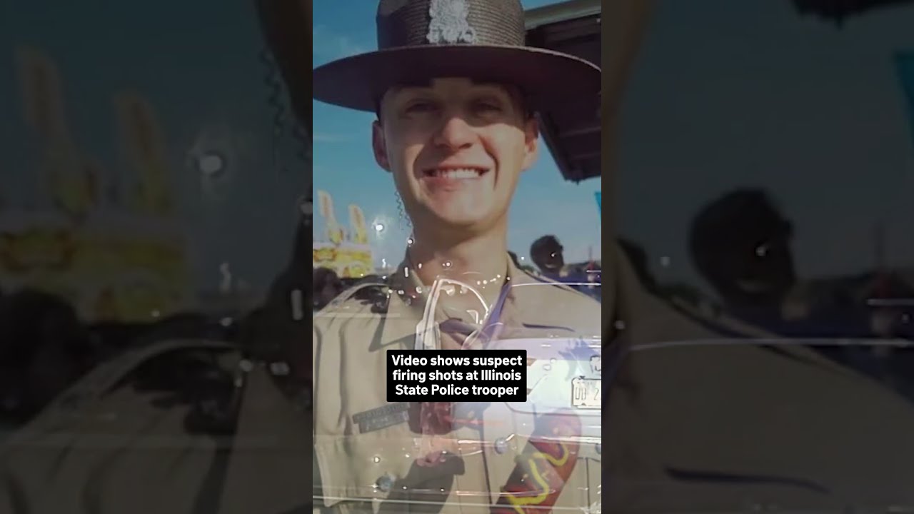 Shocking Video Shows Suspect Firing Shots At Illinois State Police Trooper