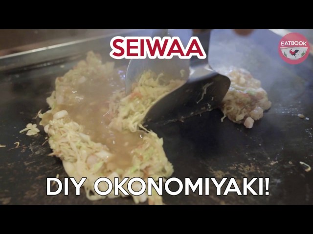 Seiwaa - DIY Okonomiyaki Near Rochor MRT