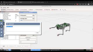 Unitree Go1 ROS Joint Movements with RVIZ Joint State Publisher and Python