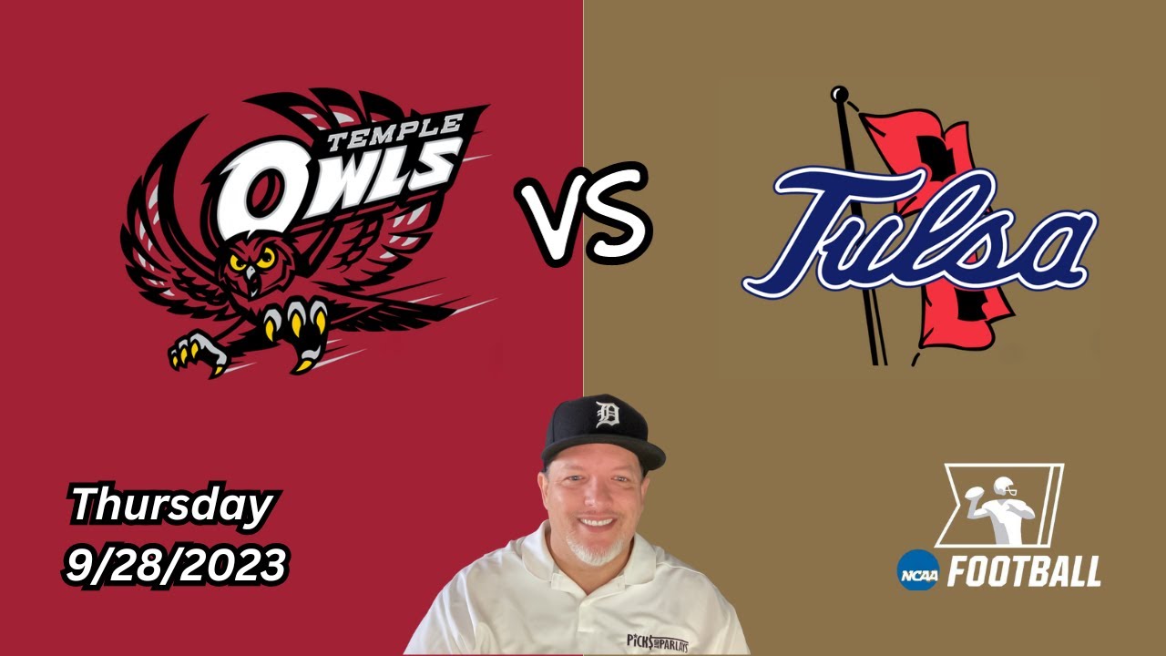 Temple Tulsa Thursday 9/28/23 NCAAF Picks and Predictions Picks