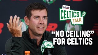 Brad Stevens: "No ceiling for Celtics" heading into NBA trade deadline, Jayson Tatum recovery update