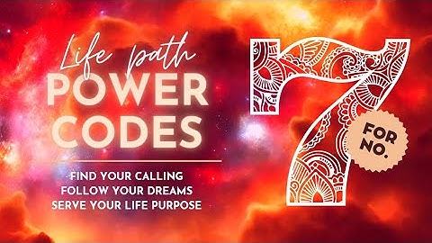 LIFE PATH 7 POWER CODES ☆ NUMEROLOGY LIGHT ACTIVATION ☆ meditation music, healing music, manifesting