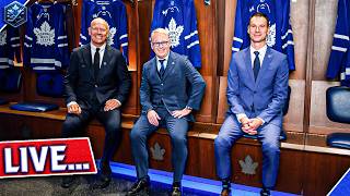 LIVE: Intro Press Conference, Mats Sundin, John Chayka, Keith Pelley SPEAK OUT on Leafs future...
