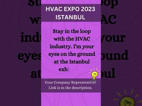 HVAC Event in Istanbul - Din Butt #Shorts