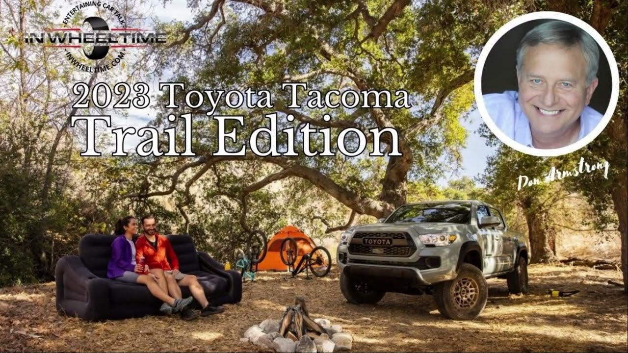 In the New Car Showroom - The 2023 Toyota Tacoma Trail 4x4 - mid-size truck'n!