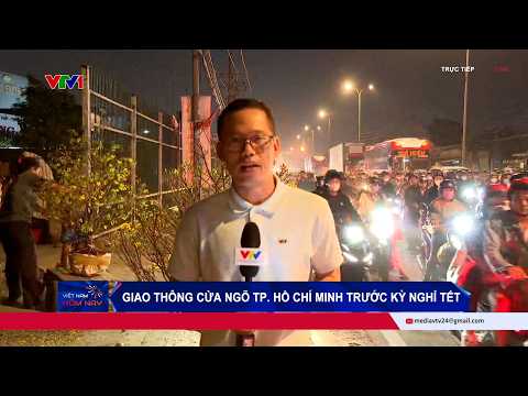 Giao thông cửa ngõ Hà Nội và TP. Hồ Chí Minh trong ngày làm việc cuối cùng trước kỳ nghỉ Tết | VTV24