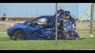 Suspected road rage shooting and crash sends innocent woman to hospital