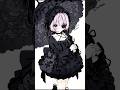 ゴスロリのあ先輩👗😈　#イラスト #イラストメイキング #illustration #のあ先輩はともだち