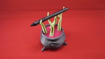 3D print timelapse: Witch