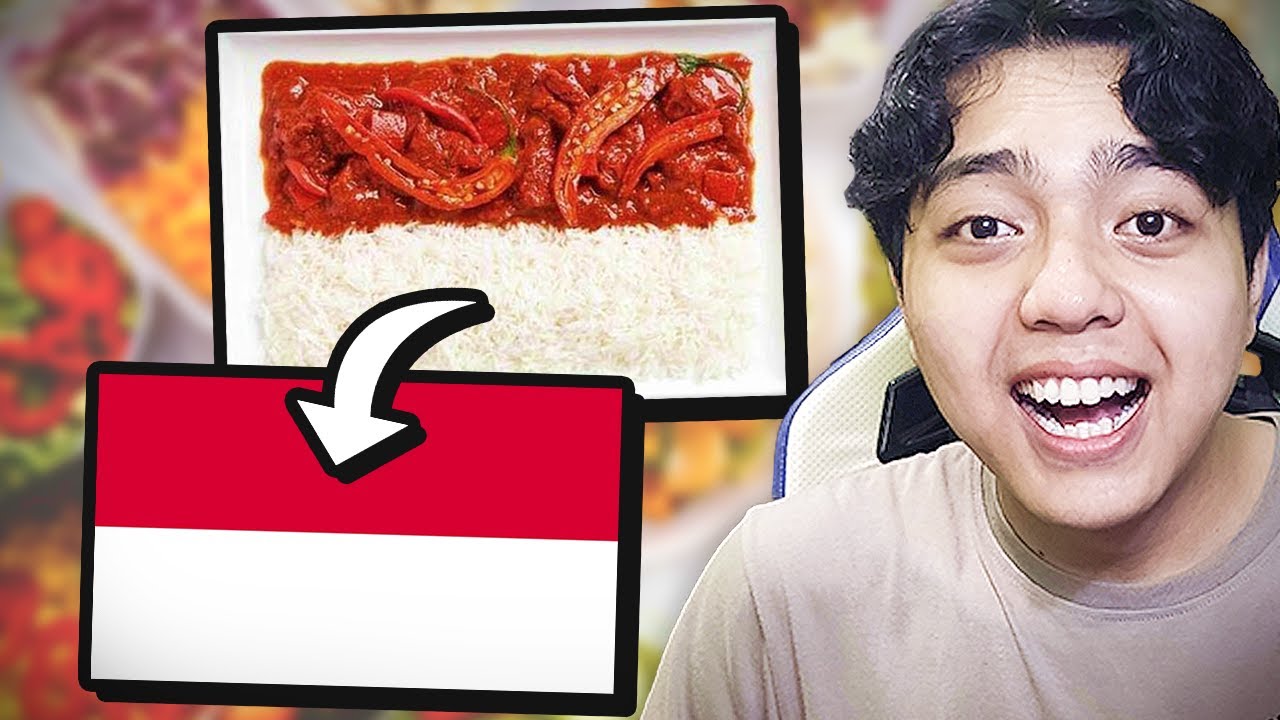 Aku Menebak Bendera di Makanan!