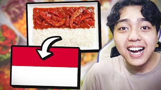 Aku Menebak Bendera di Makanan!