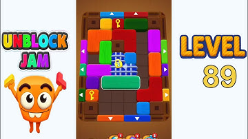 Unblock Jam Level 89 Walkthrough Solution