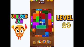 Unblock Jam Level 89 Walkthrough Solution