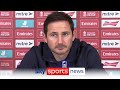 Frank Lampard gives a fiery response to criticism of his Chelsea team