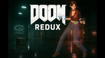 Resident DOOM: Claire Redfield Survives DOOM REDUX Full Playthrough Part 2 (Stream)