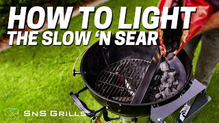 How to light the Slow 'N Sear  Low 'N Slow & Hot 'N Fast