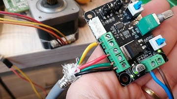 Stepper motor pulse generator test
