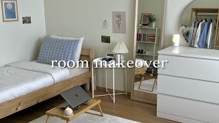 aesthetic and cozy room makeover✨ | pinterest style inspired