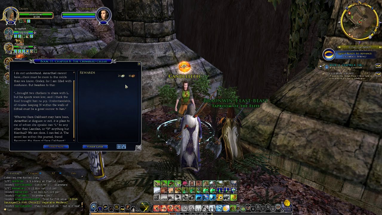 Lord of the Rings Online 41 Riddles in the Dark 2 YouTube