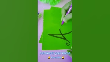 Ansh name signature #beautiful name ansh#a signature #art #video #