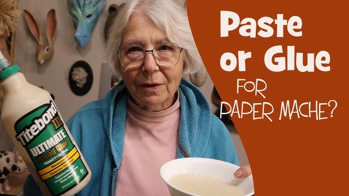 How to make paper mache with PVA Glue