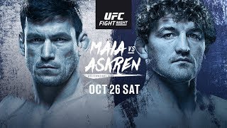 UFC Сингапур: Майя vs Аскрен