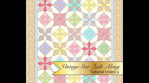 Vintage Star Tutorial 2