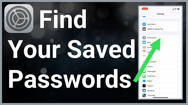 How to retrieve saved app passwords on iphone ios 14