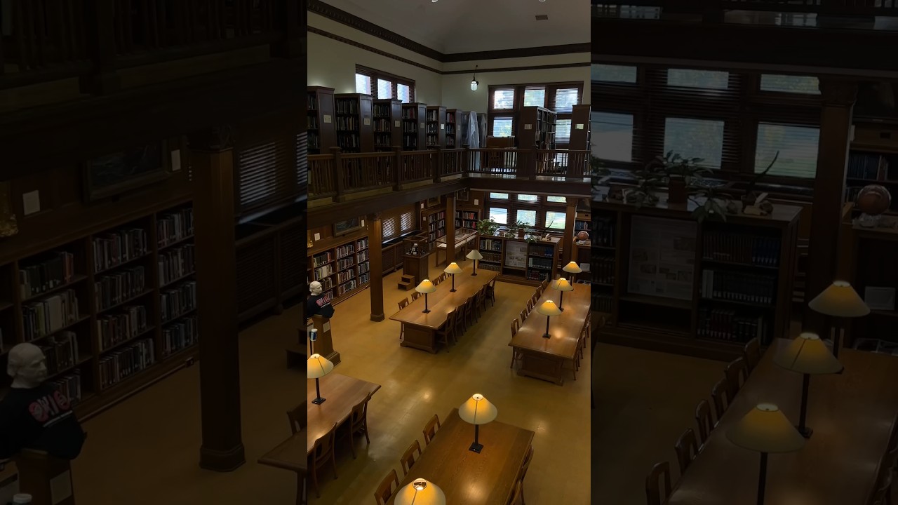 Step inside Ohio State's historic Orton Hall 📚