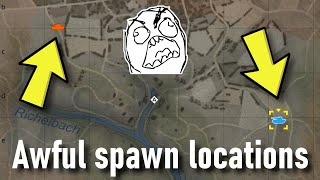 Awful spawn locations | War Thunder