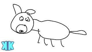 Krojak Draws A Doggie Quick, Draw Gameplay