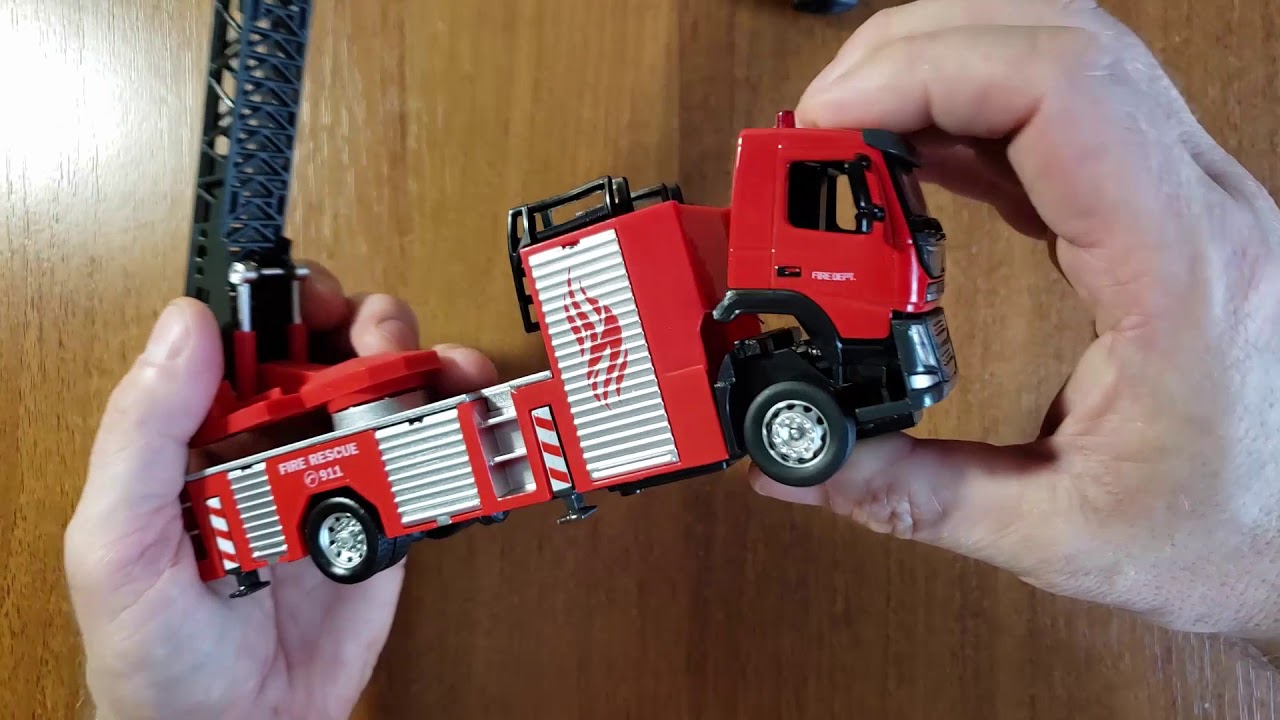 unboxing fire truck | video for kids | распаковка пожарной машинки