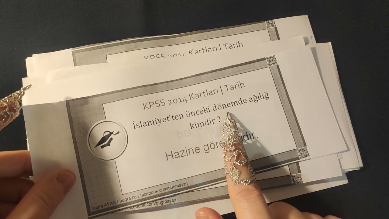 ASMR - TARİH HAP BİLGİLER (AGS-KPSS 2026) {TÜRKÇE ASMR}