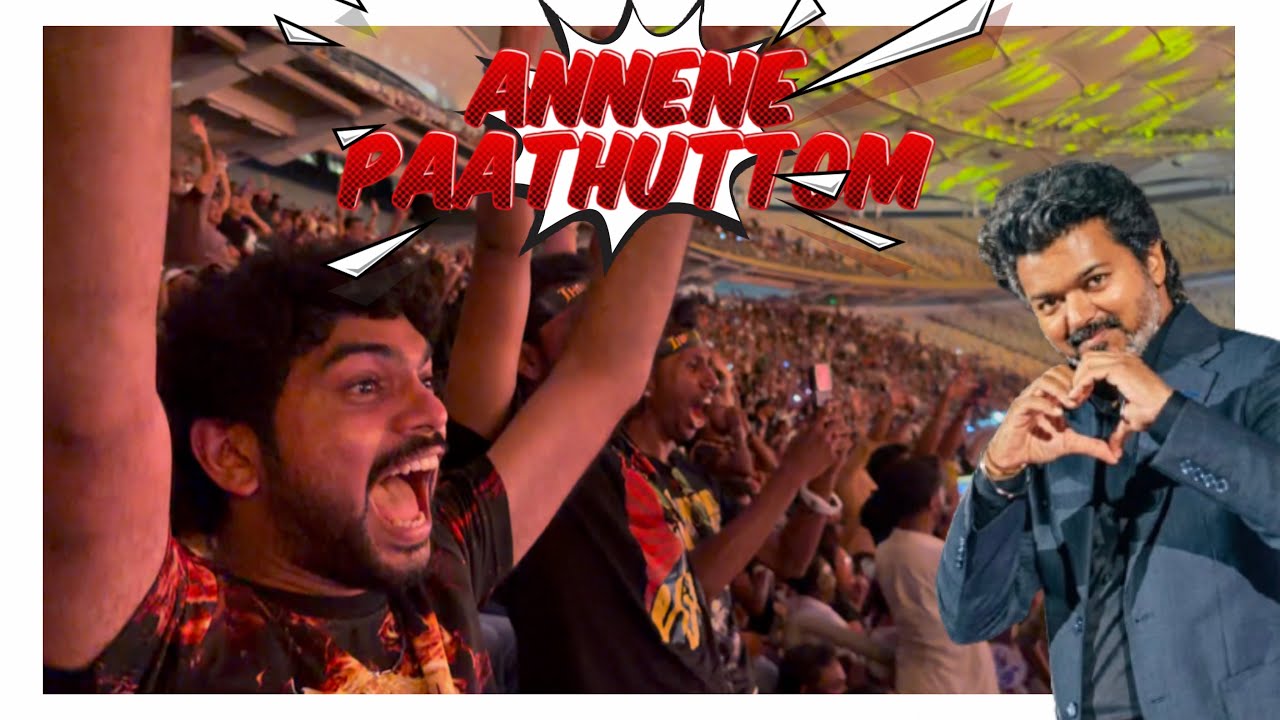 Thalapathy Thiruvizha Vlog 😍 Jana Nayagan Audio Launch 🔥