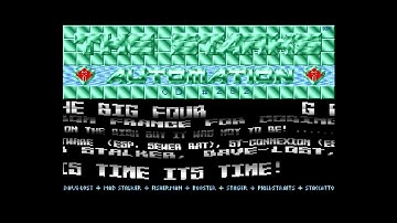 Atari ST Compacted Disk (CD) Scrollers [1540] Automation CD #282