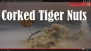 Tiger Nuts How to Part 2 of 3 Adding Cork to pop up the tiger CC Moore tigers & extract pva tutorial