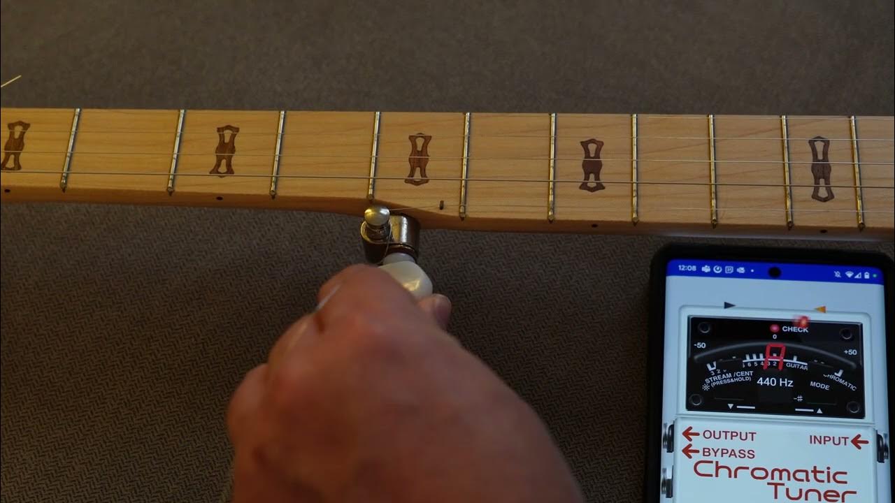 5th string tuning peg issue on Deering banjo YouTube