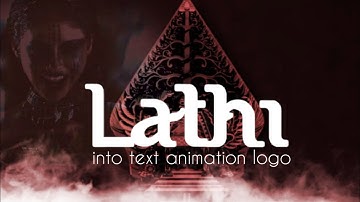 Cara membuat intro lathi🔥text animation di | fixellab dan kinemaster