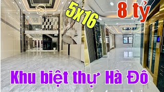 Ms380 Phân Khúc 8 Tỷ Ngang To 5Mx16 Nhà Thang Máy Kế Uỷ Ban Quận Khu Biệt Thự Hà Đô Trường Kim Đồng