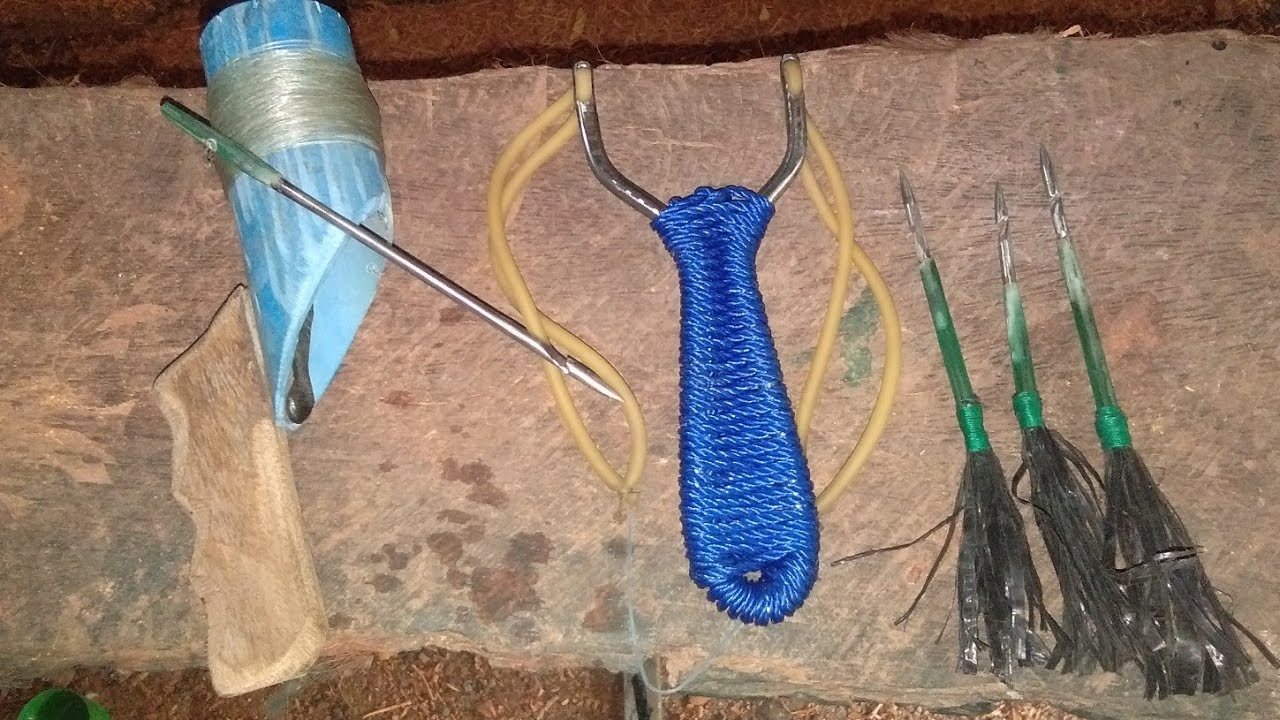 toys for the big boys #2:diy sling shot dart and fishing dart