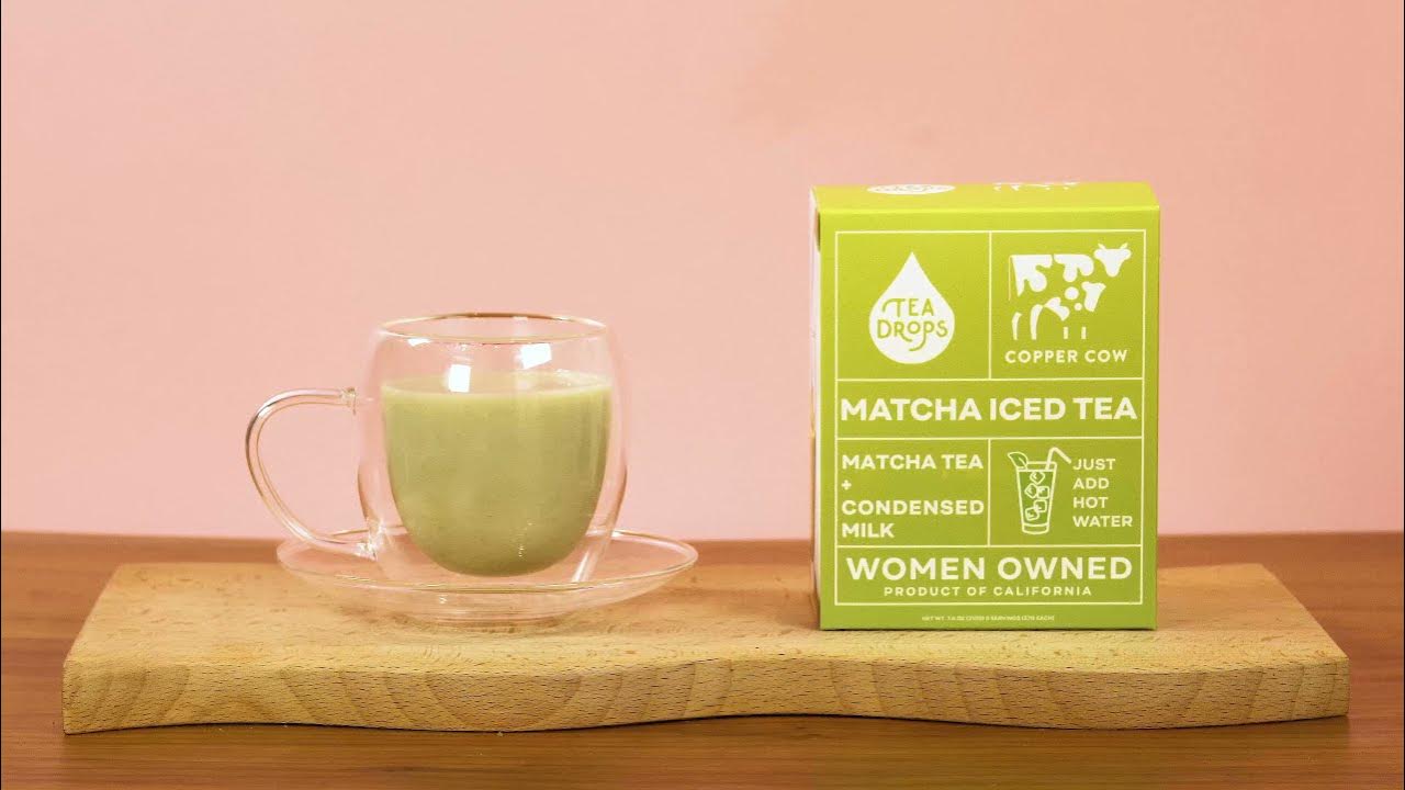 Matcha Latte Kit from Tea Drops YouTube