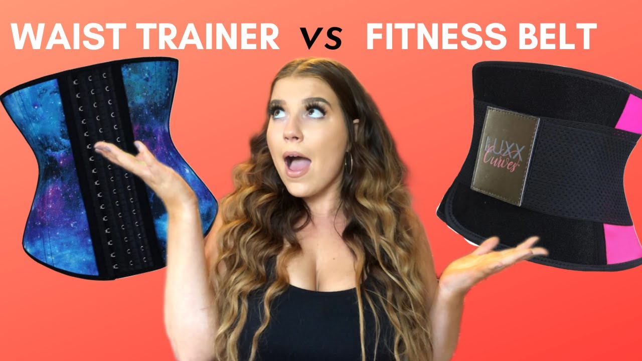 WAIST TRAINER vs FITNESS BELT?! Which one should you get? Tips